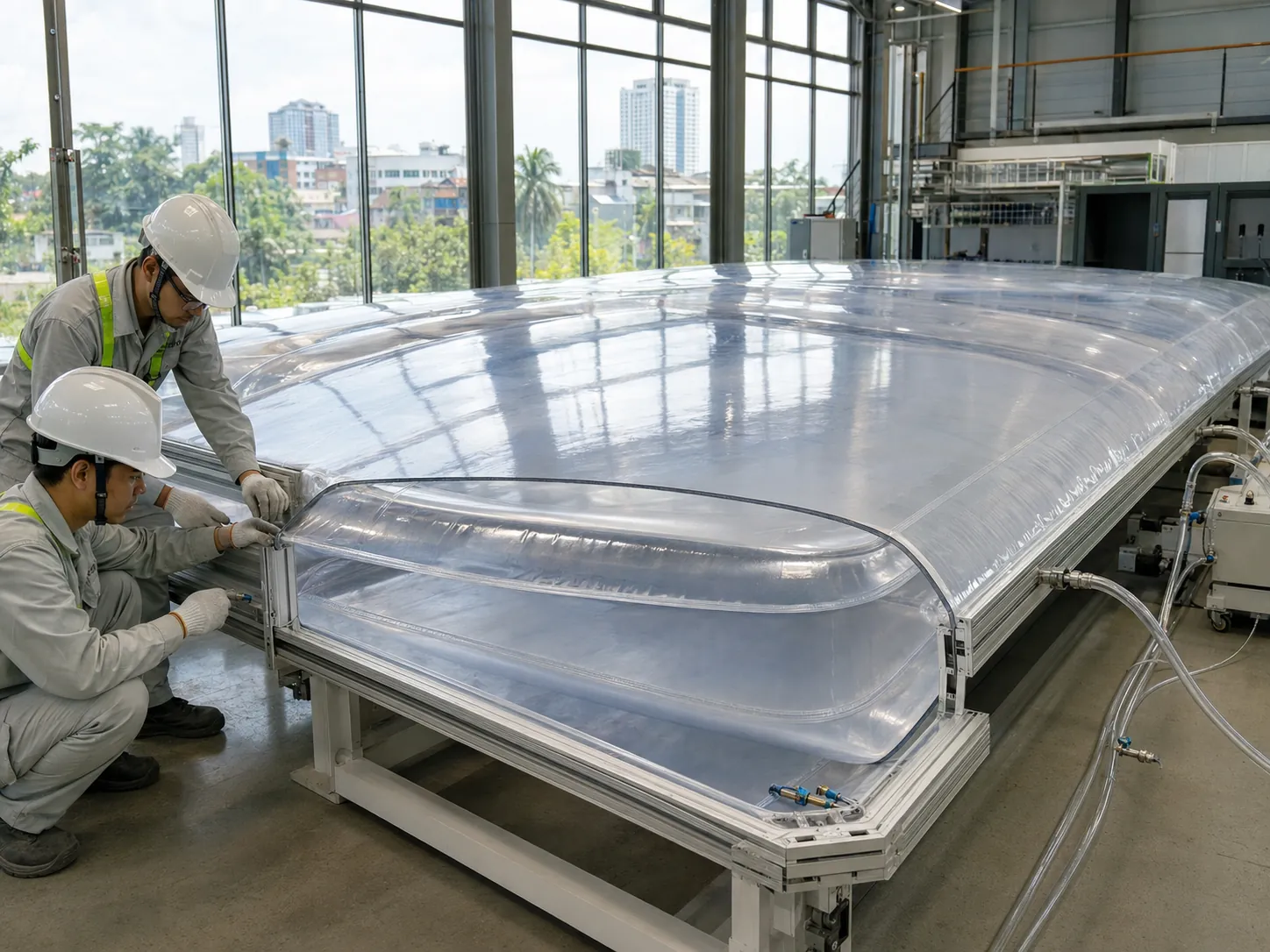 Đệm ETFE ba lớp: Khi nào cần tăng số lớp cho mái và mặt dựng? Đệm ETFE ba lớp: Khi nào cần tăng số lớp cho mái và mặt dựng?