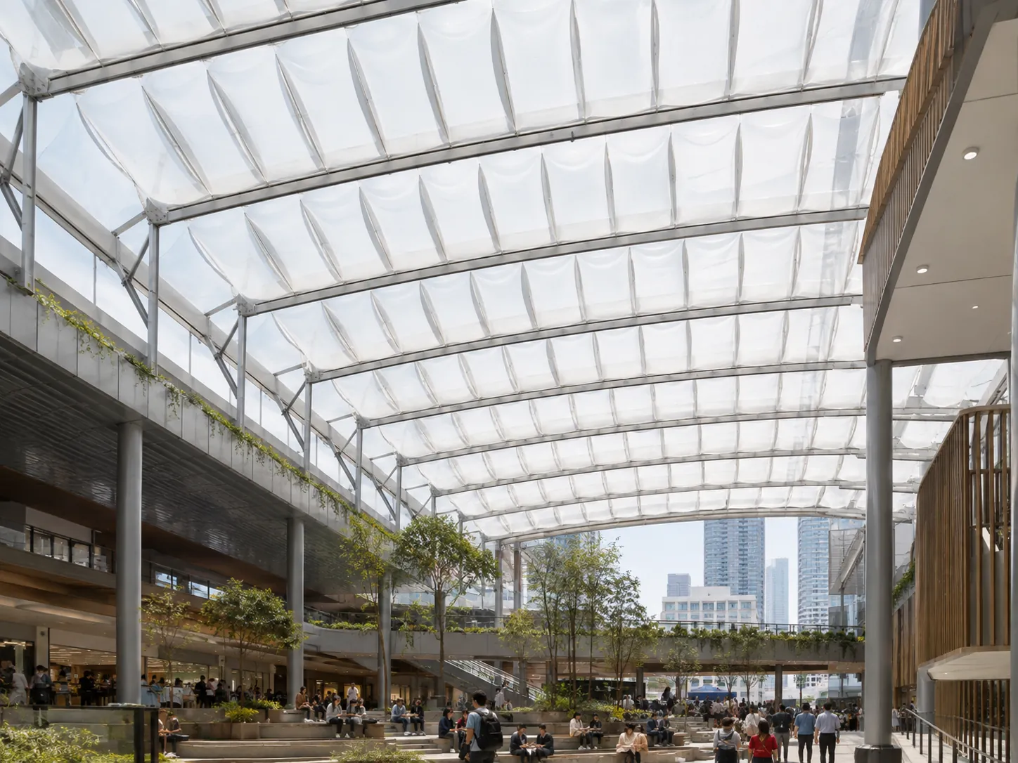 ETFE cách nhiệt: Hiệu suất nhiệt của màng đơn lớp và đệm khí ETFE cách nhiệt: Hiệu suất nhiệt của màng đơn lớp và đệm khí
