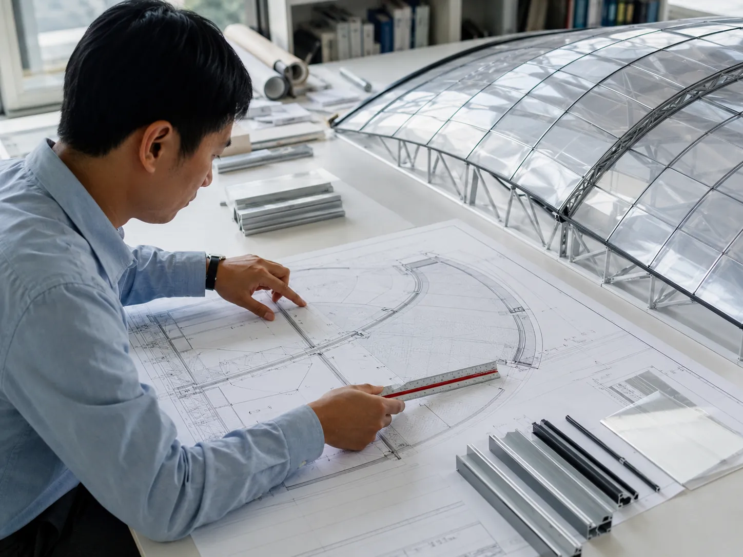 Bản vẽ shopdrawing ETFE: Bộ bản vẽ cần có trước khi gia công và lắp đặt Bản vẽ shopdrawing ETFE: Bộ bản vẽ cần có trước khi gia công và lắp đặt