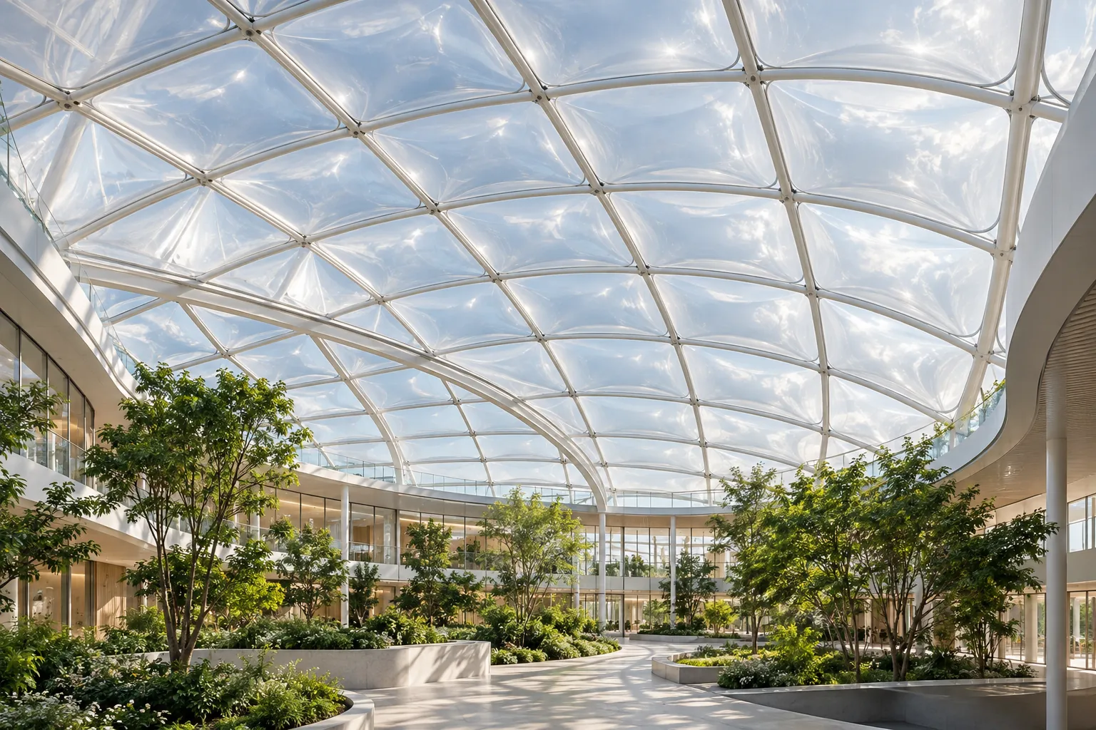 ETFE và polycarbonate Rodeca: So theo hệ mái, không chỉ giá mỗi m² ETFE và polycarbonate Rodeca: So theo hệ mái, không chỉ giá mỗi m²